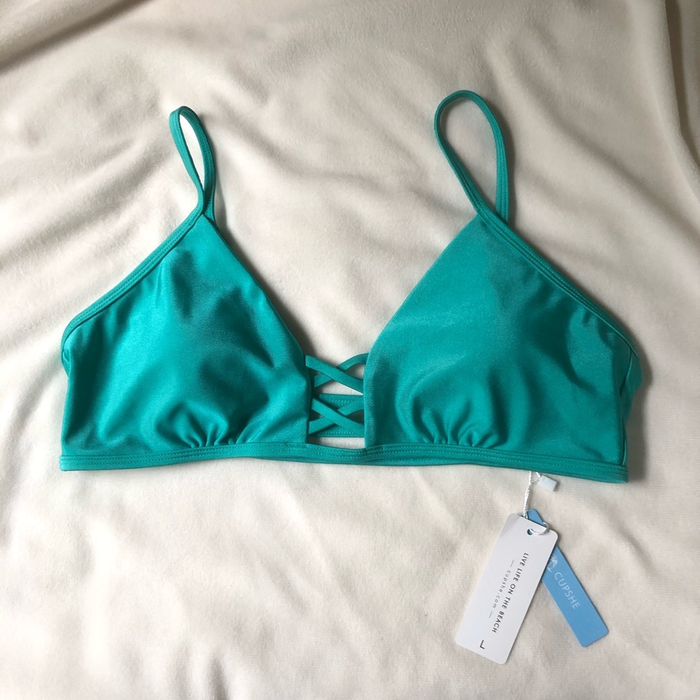 Bikini Top Mint Strappy